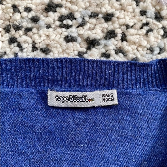 Girl cardigan size 8-10T - Picture 2 of 4